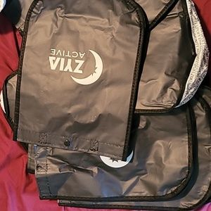 11 zyia bags with zyia 4 colors zyia elastics